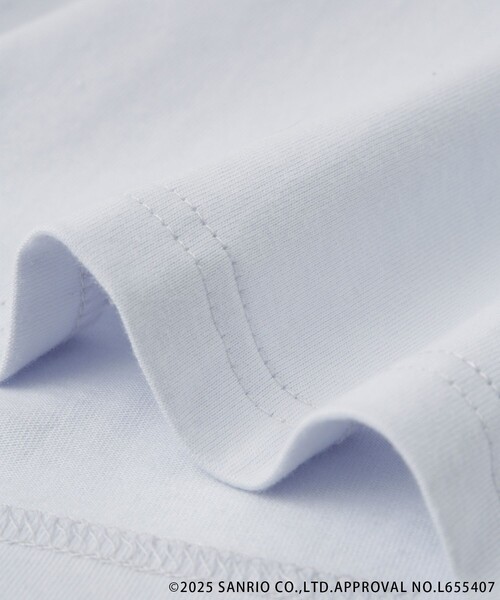 ROPE' PICNIC（ロペピクニック）の「【ROPE' PICNIC×Sanrio characters】【KIDS】スパンコールトップス（Tシャツ/カットソー・キッズ・サックスブルー/ラベンダー・S/M/L）」の12枚目の写真