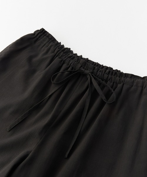 MILKFED.(ミルクフェド)の「RUFFLE GATHERED PANTS(その他パンツ・レディース・ライトブルー/ライトピンク/ブラック・M/S)」の13枚目の写真