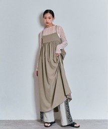 W:Huku（フーク）の「ボリューム ロング キャミ ワンピース（ワンピース）」