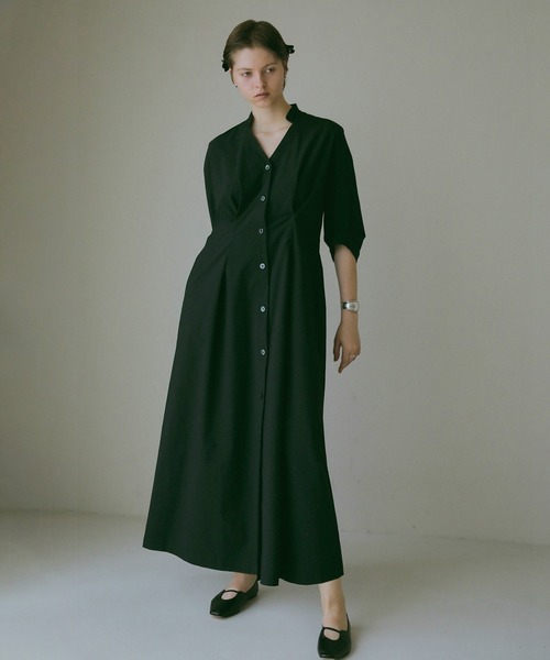 セール】WAIST TUCK ONE PIECE（ワンピース）｜MANOF（マノフ）の