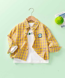 タータンチェック」に該当するトップス（イエロー/黄色系