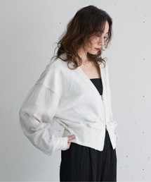 nearness（ニアネス）の「袖チュールスウェット（スウェット）」