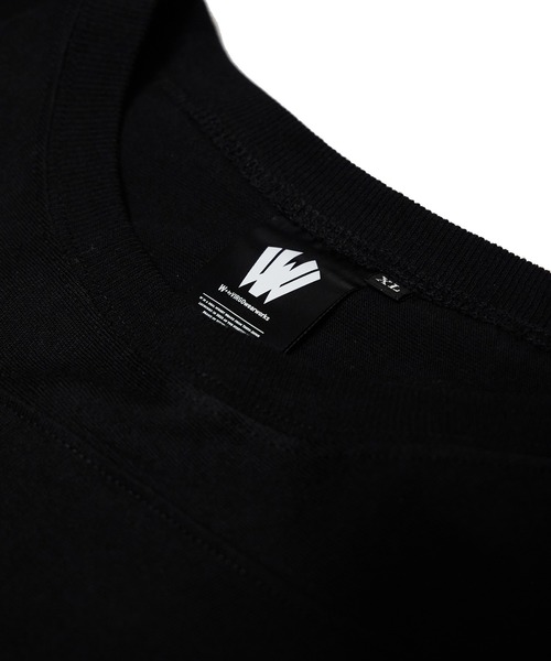 [W] by VIRGOwearworks（ダブリューバイヴァルゴウェアーワークス）の「Football 3/4（Tシャツ/カットソー・メンズ・ネイビー/ブラック/ホワイト・MEDIUM/LARGE/X-LARGE）」の22枚目の写真