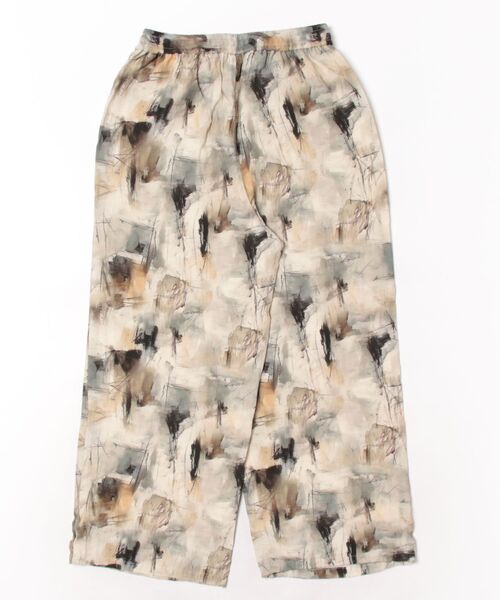 Gready Brilliant(グレディブリリアン)の「ドロストイージーワイドパンツ(その他パンツ・レディース・ブラウン・FREE)」の2枚目の写真