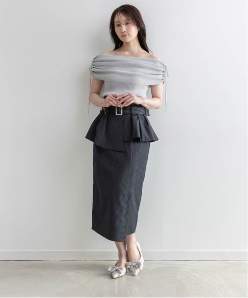 RANDA(ランダ)の「リボンデザインフラットシューズ(パンプス・レディース・ブラック/グレー/アイボリー/ピンク・22/25/24/23/23.5/24.5/22.5/25.5)」の21枚目の写真