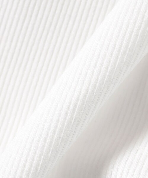 Ray BEAMS(レイビームス)の「Wストラップ テレコ タンクトップ(タンクトップ・レディース・オフホワイト/ブルー/ライム・ONE SIZE)」の10枚目の写真