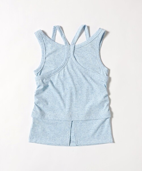 Ray BEAMS(レイビームス)の「Wストラップ テレコ タンクトップ(タンクトップ・レディース・オフホワイト/ブルー/ライム・ONE SIZE)」の16枚目の写真