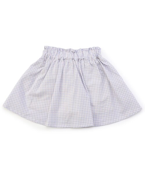 Seraph（セラフ）の「【リンク/ジュニア対応】ガーリーチェック インパンツ付きスカート（スカート・キッズ・ピンク/レッド・90/100/110/120/130/140/80）」の7枚目の写真