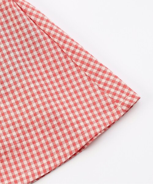 Seraph（セラフ）の「【リンク/ジュニア対応】ガーリーチェック インパンツ付きスカート（スカート・キッズ・ピンク/レッド・90/100/110/120/130/140/80）」の13枚目の写真