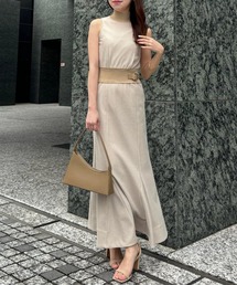 セール】フォルムフレアワンピース（ワンピース）｜anuans（ア