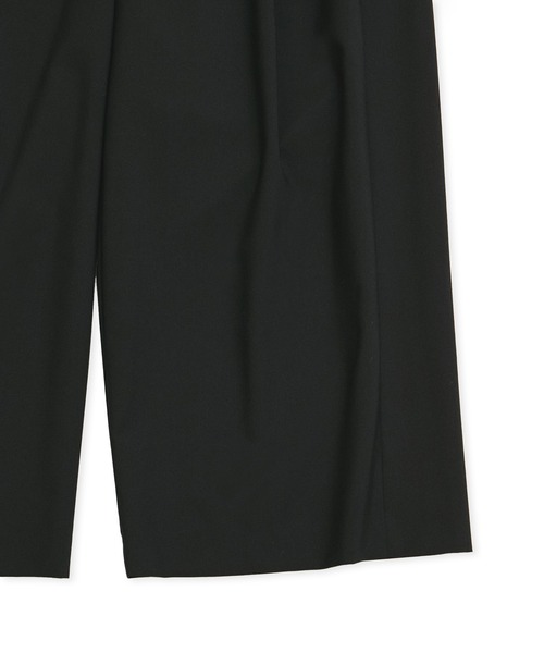 ADAM ET ROPE'(アダムエロペ)の「【サステナブル】3タックトロピカルスラックス(スラックス・レディース・グレー系その他/ブラック・38/36)」の5枚目の写真