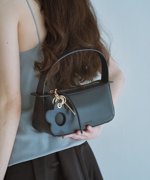 期間限定】HASHIBAMI ハシバミ フェズ ワンハンドルバッグ ブラック