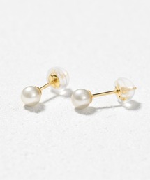 K10 シェル/貝 パール ピアス