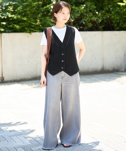 SLOBE IENA（スローブイエナ）の「《WEB限定/追加》ニットジレ