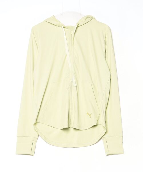 PUMA(プーマ)の「プーマ PUMA SUMMER リブ フーデッドジャケット_(パーカー・レディース・ブラック/ブルー/グリーン・M/L)」の1枚目の写真