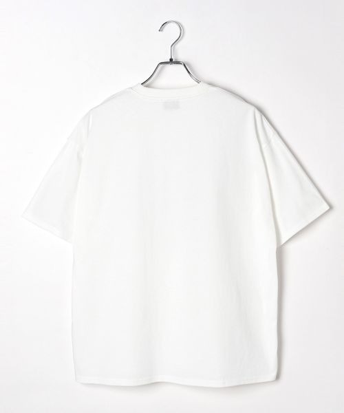 PBLIM(ページボーイリム)の「《UNISEX》テキストロゴTシャツ(Tシャツ/カットソー・レディース・オフホワイト/ブラック・MEDIUM/LARGE)」の6枚目の写真