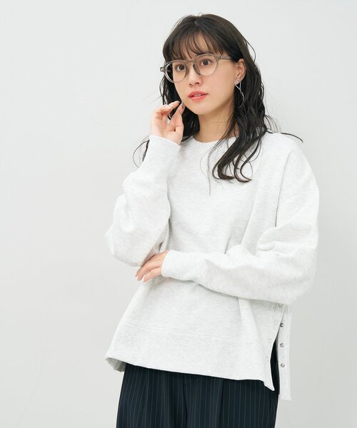 Zoff(ゾフ)の「ボストン型 メガネ|軽量|太縁|黒縁フレーム|伊達メガネ|ユニセックス|読書|ビジネス|Zoff|CLASSIC (クラシック)(メガネ・レディース・クリア/ダークブラウン/ライトグレー系/ブラック・FREE)」の19枚目の写真