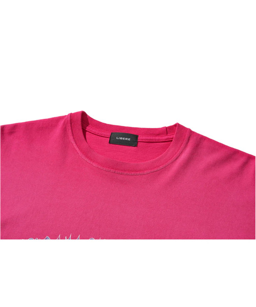 LIBERE(リベーレ)の「LIBERE リベーレ / FLAME LONG SLEEVE TEE ファイヤーパターンプリントビッグシルエットロンT / 251231-251232(Tシャツ/カットソー・メンズ・ブラック/ピンク・LARGE/MEDIUM/SMALL)」の5枚目の写真