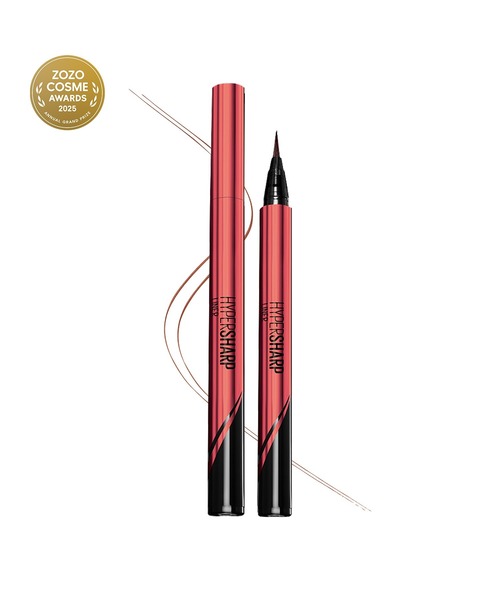 MAYBELLINE NEW YORK（メイベリンニューヨーク）の「メイベリン ハイパーシャープ ライナー R（アイライナー・レディース・BR-1 ナチュラルブラウン/BR-2 ブラウンブラック/BR-3 ピーチブラウン/BK-1 漆黒ブラック/KTBK-1 漆黒ブラック・FREE）」の5枚目の写真