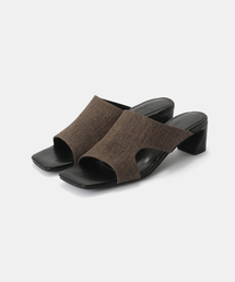 B.C STOCK | ファブリックヒールサンダル(その他シューズ)