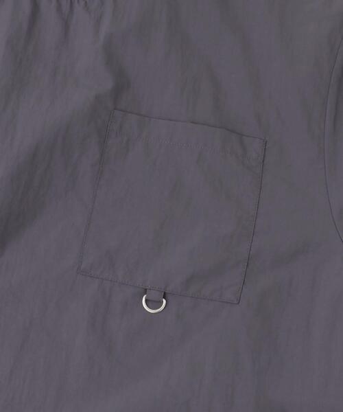ITEMS URBANRESEARCH（アイテムズ アーバンリサーチ）の「『撥水/イージーケア/接触冷感/UVカット』タスランナイロンクルーネックドロストTシャツ（Tシャツ/カットソー・メンズ・ブラック/ネイビー/チャコールグレー・MEDIUM/LARGE）」の13枚目の写真