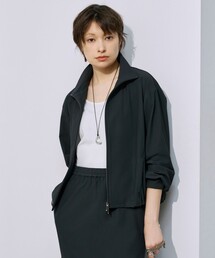 ICB 24SS 接触冷感 UVカット 撥水 ナイロンブルゾン ネイビー 接触冷感・UVカット・撥水・洗える】 ナイロンタスランツイル ブルゾン