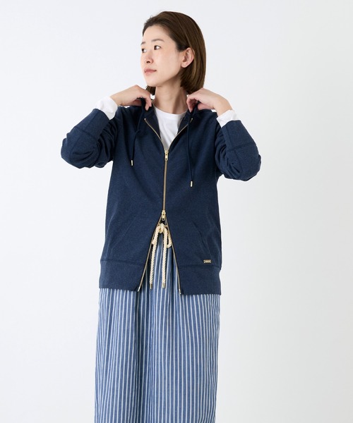 【新品タグ付き】MICA&DEAL サーフニットパーカー　白　36 セール】サーフパーカー〈2サイズ展開〉（パーカー）｜MICA&DEAL