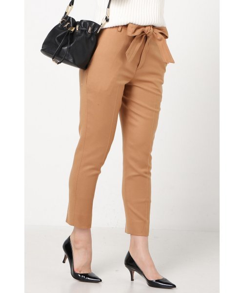 IENA（イエナ）の「CA/フラノ スリットパンツ◆（その他パンツ・レディース・ネイビー/キャメル/カーキ・36/34/40/38）」の3枚目の写真