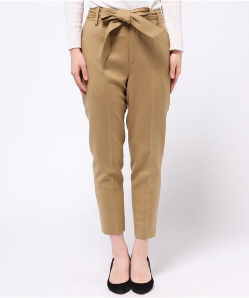 IENA（イエナ）の「CA/フラノ スリットパンツ◆（その他パンツ・レディース・ネイビー/キャメル/カーキ・36/34/40/38）」の17枚目の写真