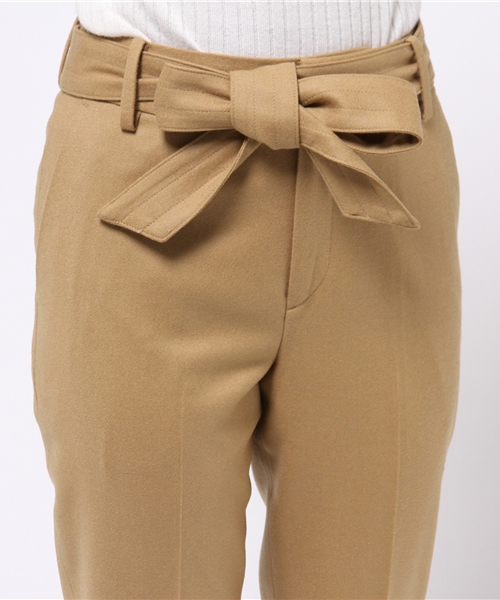 IENA（イエナ）の「CA/フラノ スリットパンツ◆（その他パンツ・レディース・ネイビー/キャメル/カーキ・36/34/40/38）」の20枚目の写真