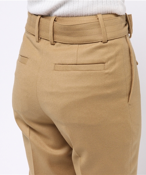 IENA（イエナ）の「CA/フラノ スリットパンツ◆（その他パンツ・レディース・ネイビー/キャメル/カーキ・36/34/40/38）」の21枚目の写真