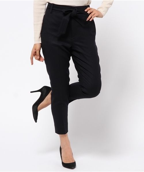 IENA（イエナ）の「CA/フラノ スリットパンツ◆（その他パンツ・レディース・ネイビー/キャメル/カーキ・36/34/40/38）」の7枚目の写真