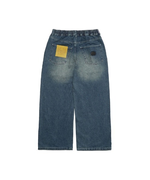 Cheers(チアーズ)の「BAGGY DENIM PANTS(デニムパンツ・メンズ・インディゴブルー/ブラック・M/L/XL)」の9枚目の写真