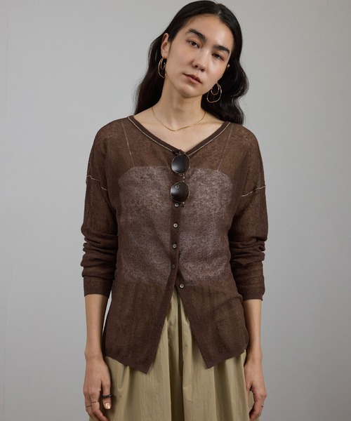 セール】シアークレープ2WAYカーディガン（カーディガン/ボレロ