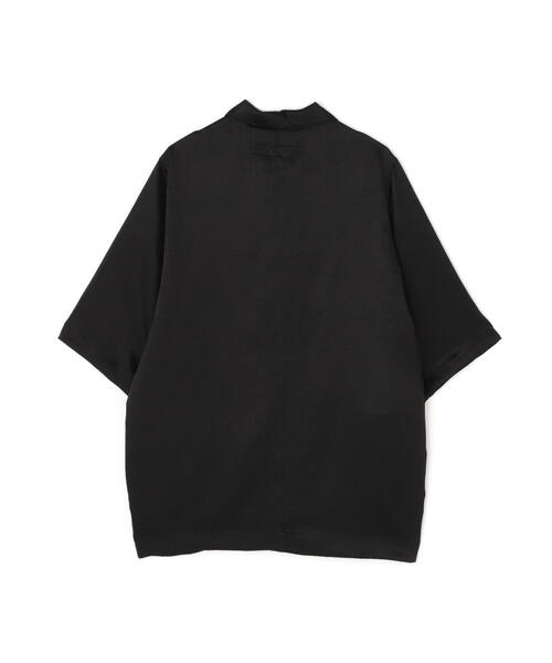 ROYAL FLASH（ロイヤルフラッシュ）の「A.F ARTEFACT/エーエフ・アーティファクト/Satin Half Sleeve Shirt（シャツ/ブラウス・メンズ・ブラック・3/2）」の8枚目の写真