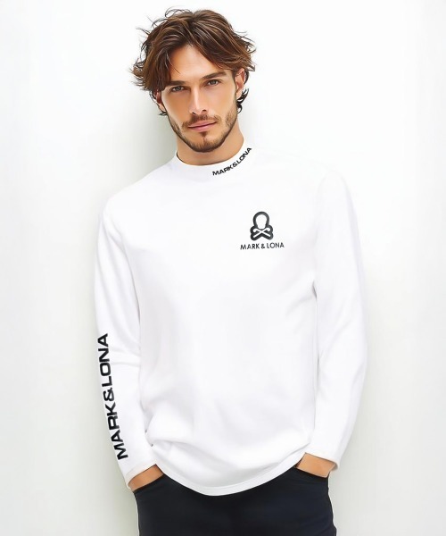 MARK&amp;LONA - 【新品未使用タグ付き】韓国限定モデル★MARK&amp;LONA★ ノースリーブシャツ 24AW】MARK&LONA マークアンドロナ Atlantis Mock Tee | MEN