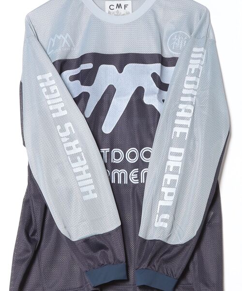 CMF OUTDOOR GARMENT(シーエムエフアウトドアガーメント)の「CMF OUTDOOR GARMENT/シーエムエフ アウトドアガーメント BMX TEE(Tシャツ/カットソー・メンズ・ホワイト/ブラック・L/M)」の7枚目の写真