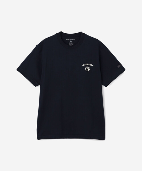 【新品未使用】Scye シャツ　定価22,000円 SUPPLIER/サプライヤー 2-Tone Rhinestone Cross Tee Tシャツ