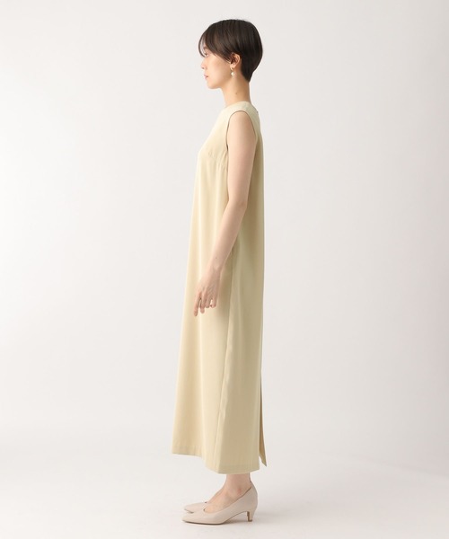 Elura(エルーラ)の「マルチシーンセットアップワンピース〈低身長サイズあり〉/326355(ワンピース・レディース・ブラック/ライトベージュ・FREE)」の8枚目の写真