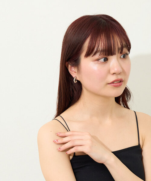 Kastane（カスタネ）の「*【fiw.】ムーンイヤリング（イヤリング・レディース・シルバー/ゴールド・FREE）」の3枚目の写真