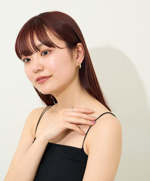 Kastane（カスタネ）の「*【fiw.】ムーンイヤリング（イヤリング・レディース・シルバー/ゴールド・FREE）」の5枚目の写真