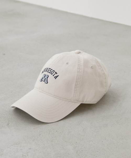 Auntie Rosa Holiday（アンティローザホリデー）の「刺繍ロゴCAP（キャップ・レディース・アイボリー/ピンク/ネイビー・FREE）」の5枚目の写真