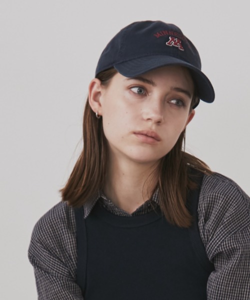 Auntie Rosa Holiday（アンティローザホリデー）の「刺繍ロゴCAP（キャップ・レディース・アイボリー/ピンク/ネイビー・FREE）」の12枚目の写真