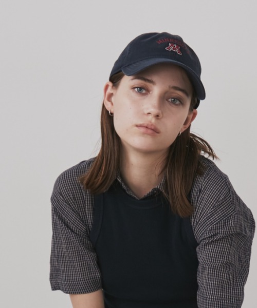 Auntie Rosa Holiday（アンティローザホリデー）の「刺繍ロゴCAP（キャップ・レディース・アイボリー/ピンク/ネイビー・FREE）」の11枚目の写真