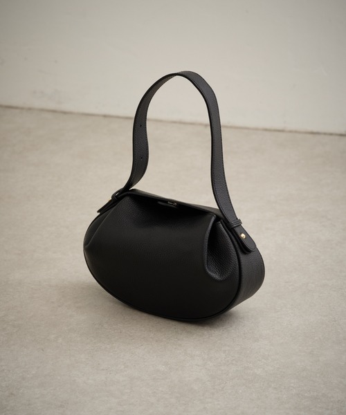 Lui's（ルイス）の「MILLELA FIRENZE ベルトハンドバッグ（ハンドバッグ・レディース・ブラック/モカ・FREE）」の4枚目の写真