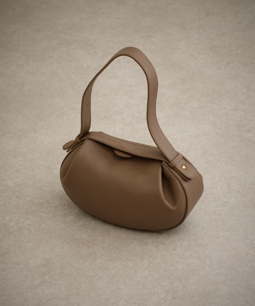 Lui's（ルイス）の「MILLELA FIRENZE ベルトハンドバッグ（ハンドバッグ・レディース・ブラック/モカ・FREE）」の8枚目の写真