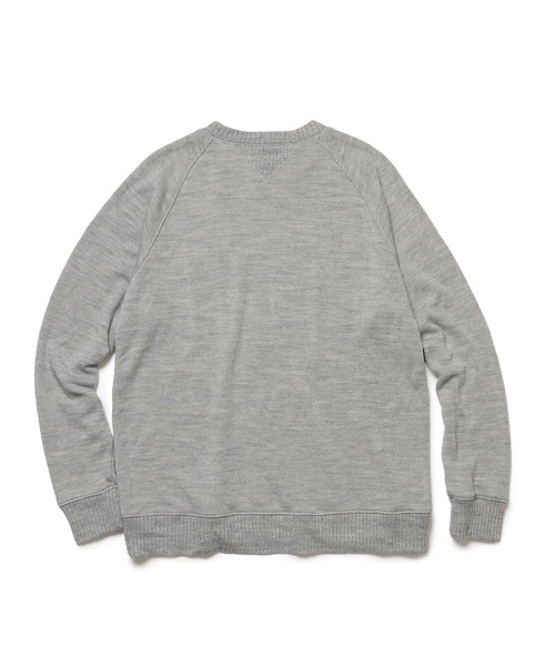 MR.OLIVE（ミスターオリーブ）の「BULKY SMOOTH KNIT / GUSSET SHIRT（Tシャツ/カットソー・メンズ・杢グレー/ブラック・MEDIUM/LARGE）」の7枚目の写真