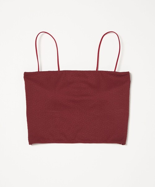 Lepidos（レピドス）の「＜Lepidos＞ドット トップ（水着・レディース・ホワイト/ワインレッド/ブラック・S/M）」の16枚目の写真