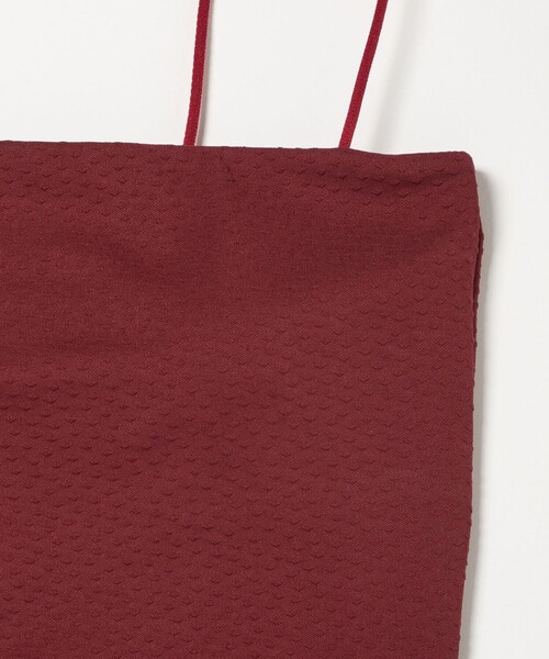 Lepidos（レピドス）の「＜Lepidos＞ドット トップ（水着・レディース・ホワイト/ワインレッド/ブラック・S/M）」の13枚目の写真