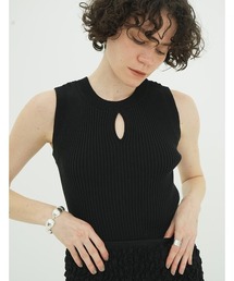 CLANE - WIDE CHECK HAND KNIT ワイドチェックハンドニット　CLANE CLANE（クラネ）の「WIDE CHECK HAND KNIT（ニット/セーター